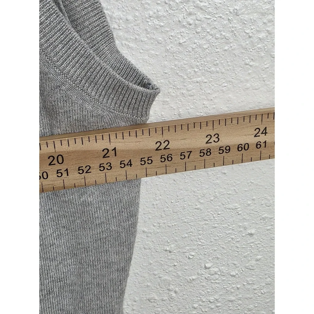 Polo Ralph Lauren Sweater Vest Mens 2XL Gray Pima‎ Cotton V Neck Knit Logo